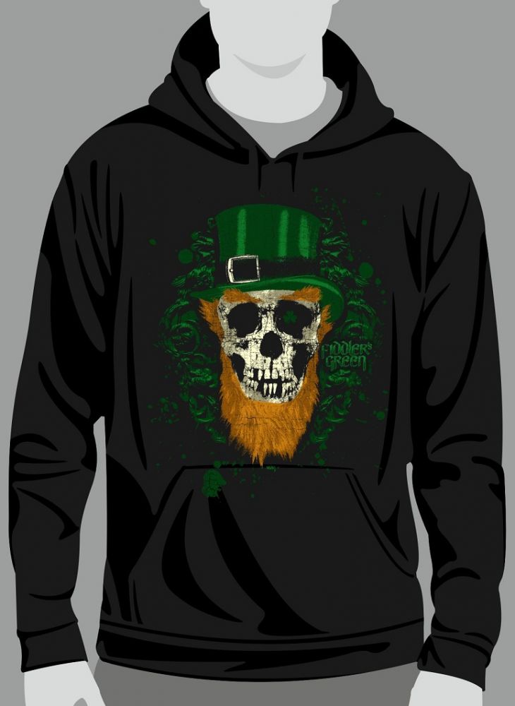 green hoodie sweater
